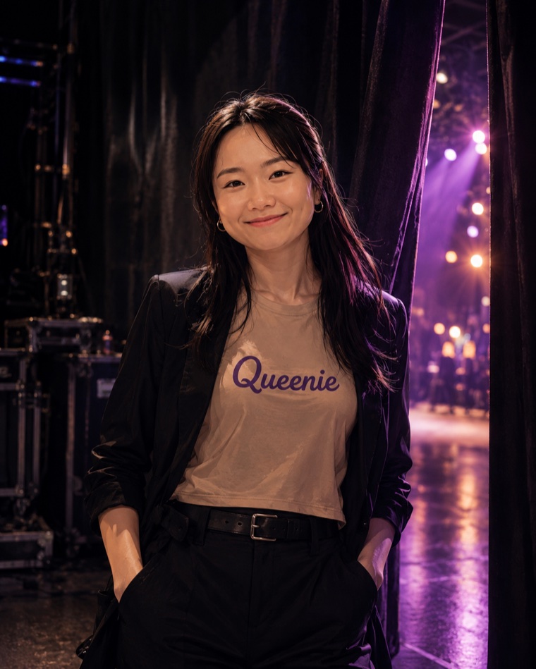 Queenie portrait